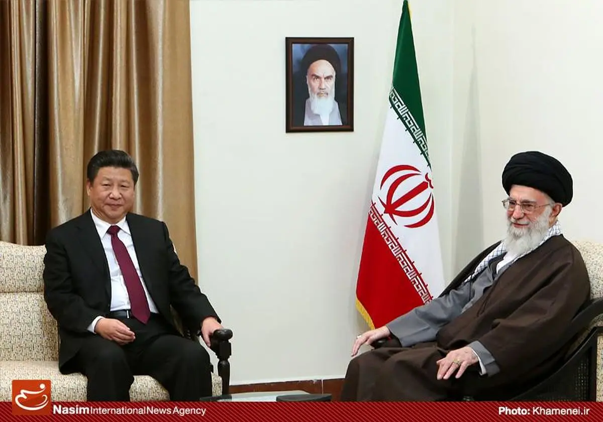 دیدار رئیس‌جمهور چین با رهبر معظم انقلاب