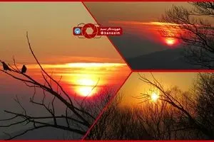 تصاویر زیبایی از غروب خورشید