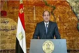 السیسی: انقلاب ۲۵ ژانویه مصر از مسیر خود منحرف شده بود