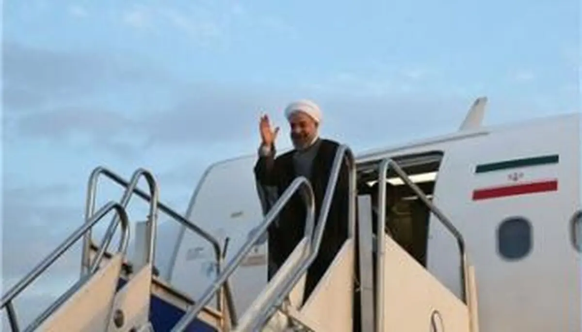 روحانی تهران را به مقصد رم ترک کرد