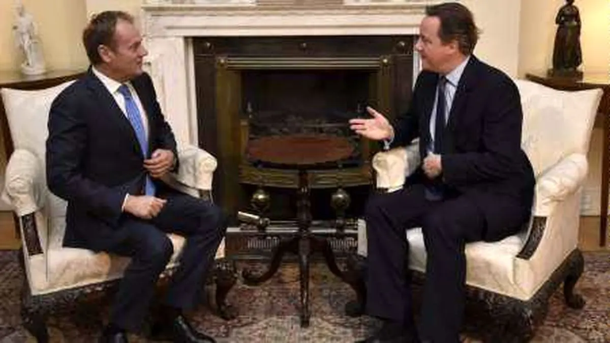 دیدار کامرون با توسک برای اصلاح قوانین اروپایی