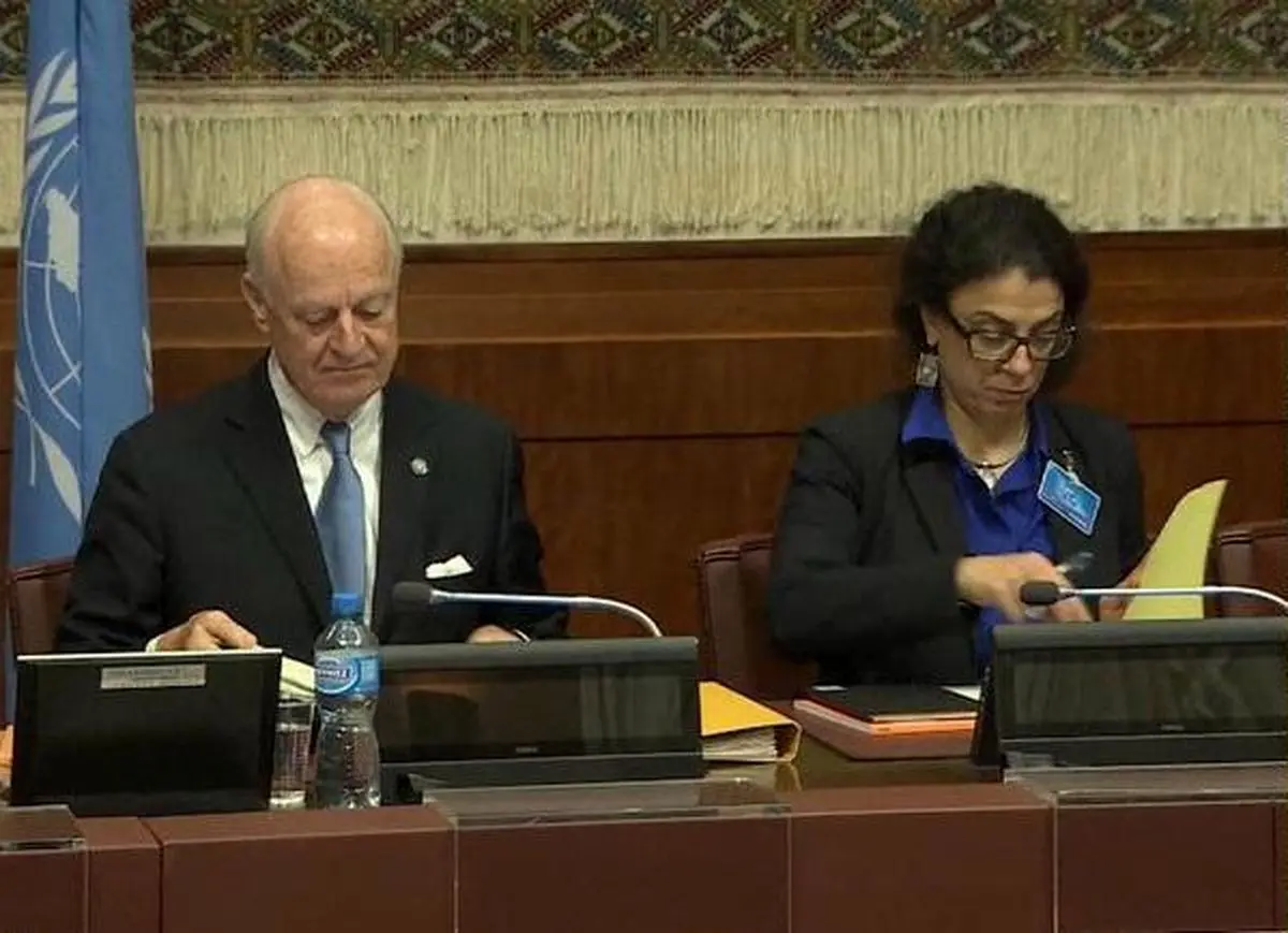 دی میستورا امروز میزبان هیات دولت و مخالفان سوریه است