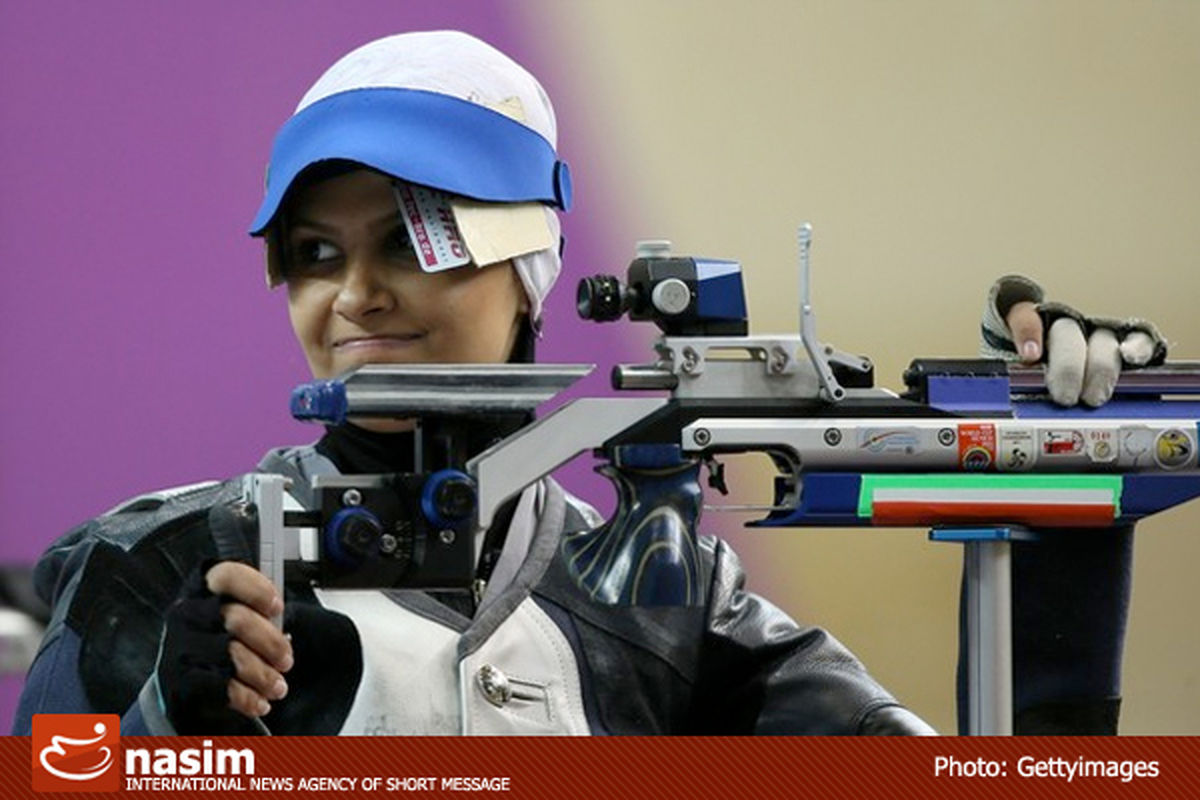 احمدی همچنان صدرنشین تفنگ بادی ۱۰ متر زنان