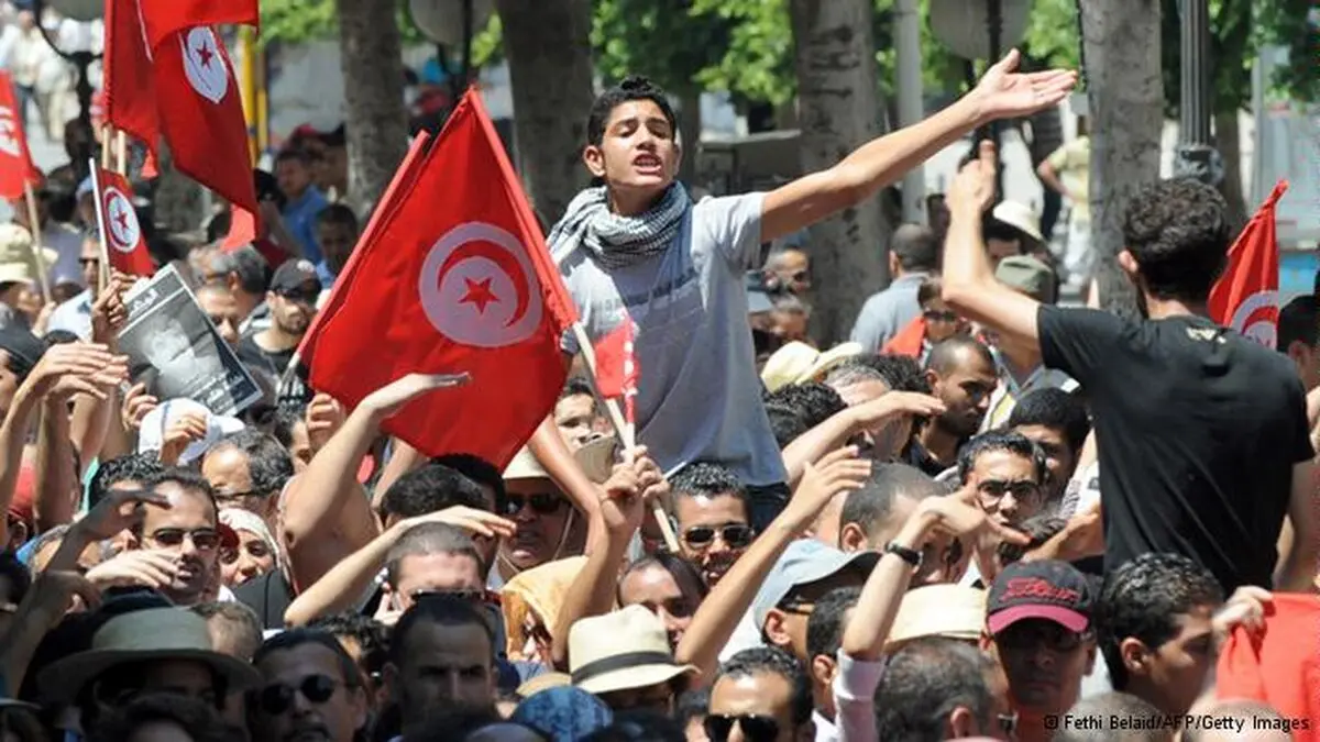 ادامه اعتراضات به بیکاری در تونس