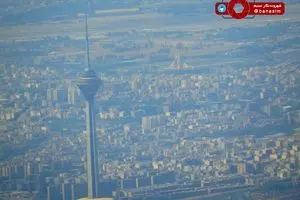 دو برج در یک نما