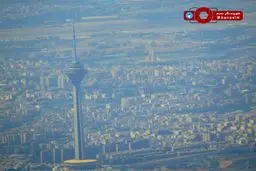 دو برج در یک نما