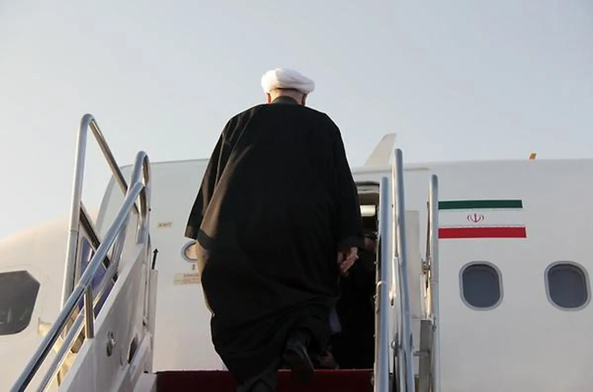 روحانی پاریس را به مقصد تهران ترک کرد