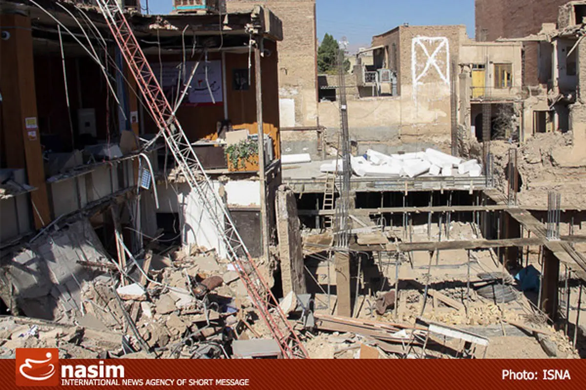 نجات جان ۴۰ شهروند با هشدار به موقع تخلیه ساختمان در حال ریزش