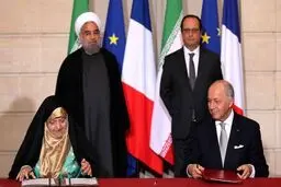 امضای یادداشت تفاهم همکاری ایران و فرانسه در زمینه محیط زیست و آب و هوا