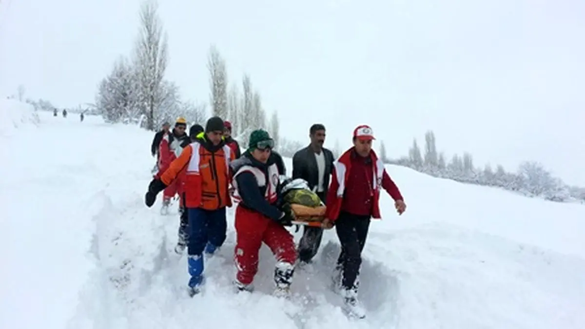 آسیب‌دیدگی ۷۴۵۰ تن در برف و کولاک