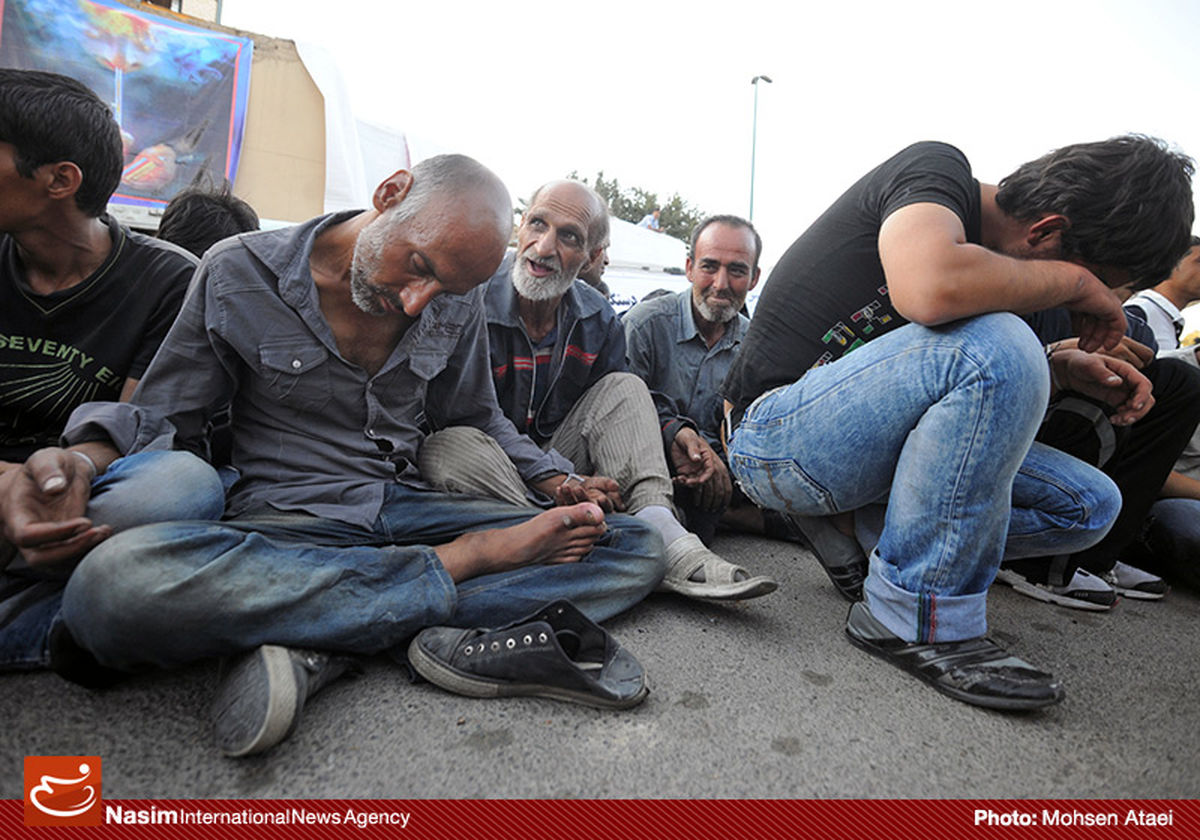 جمع‌آوری ۳۴۰۰ نفر کارتن خواب و معتاد متجاهر در تهران
