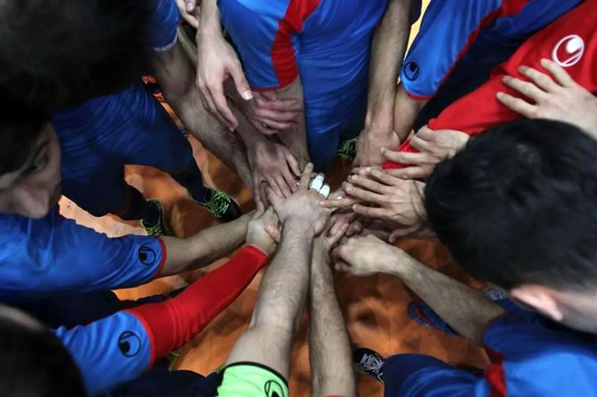 آخرین تمرین تیم‌ ملی فوتسال ایران در مشهد