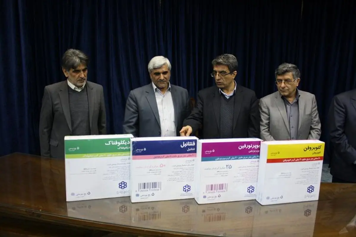 خط تولید نیمه صنعتی چهار نوع چسب دارویی ضد درد افتتاح شد