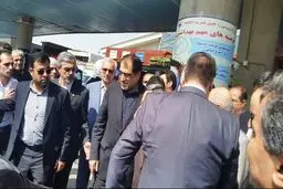 وزیر بهداشت وارد استان سمنان شد