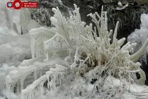 سرمای هوا و مناظر زیبا در منطقه دارآباد