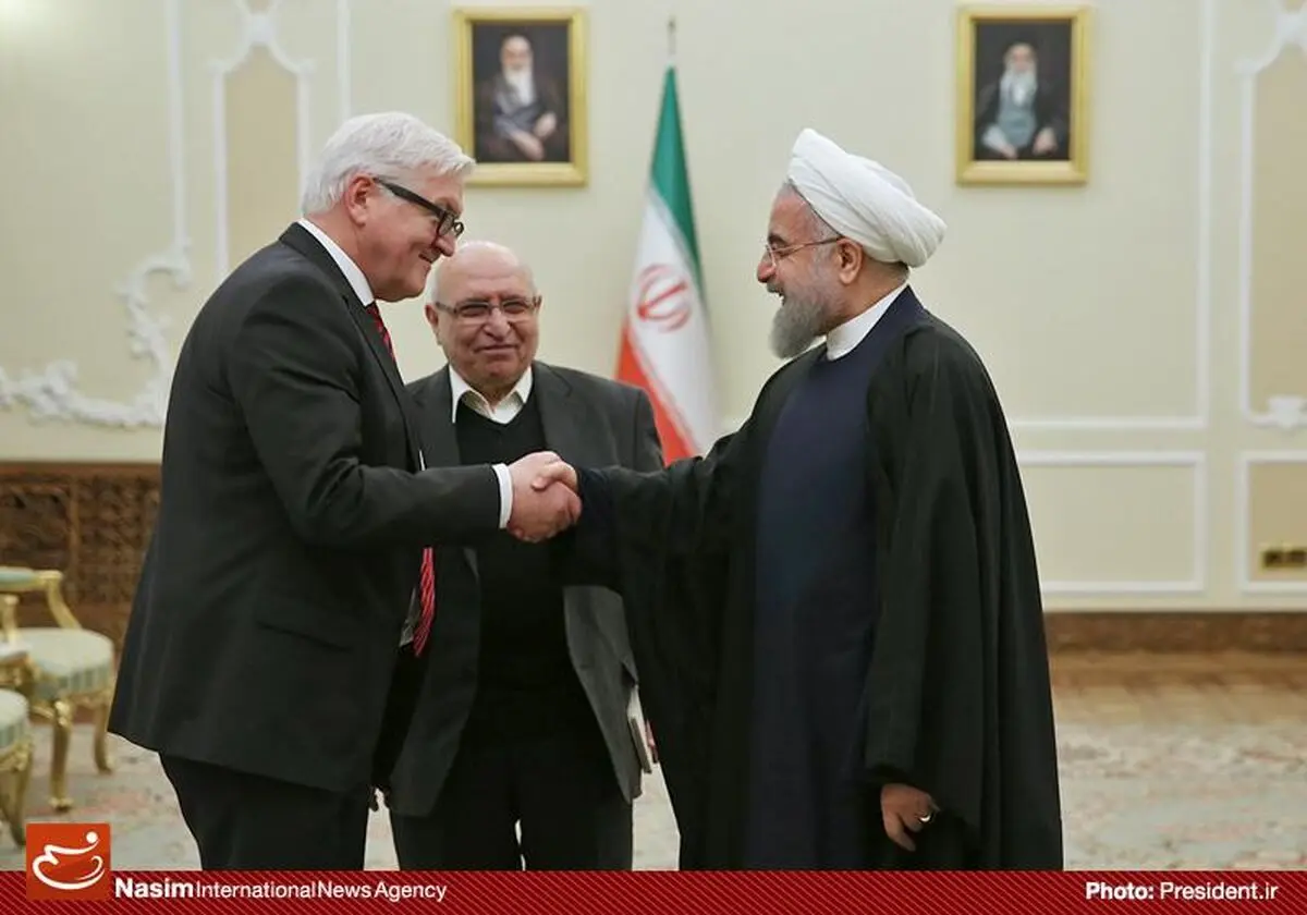 دیدار وزیر خارجه آلمان با رئیس جمهور