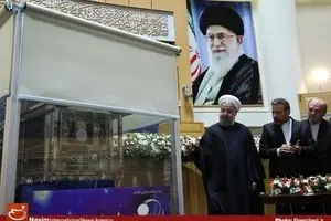 مراسم روز ملی فناوری فضایی با حضور رئیس جمهور