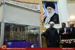 مراسم روز ملی فناوری فضایی با حضور رئیس جمهور