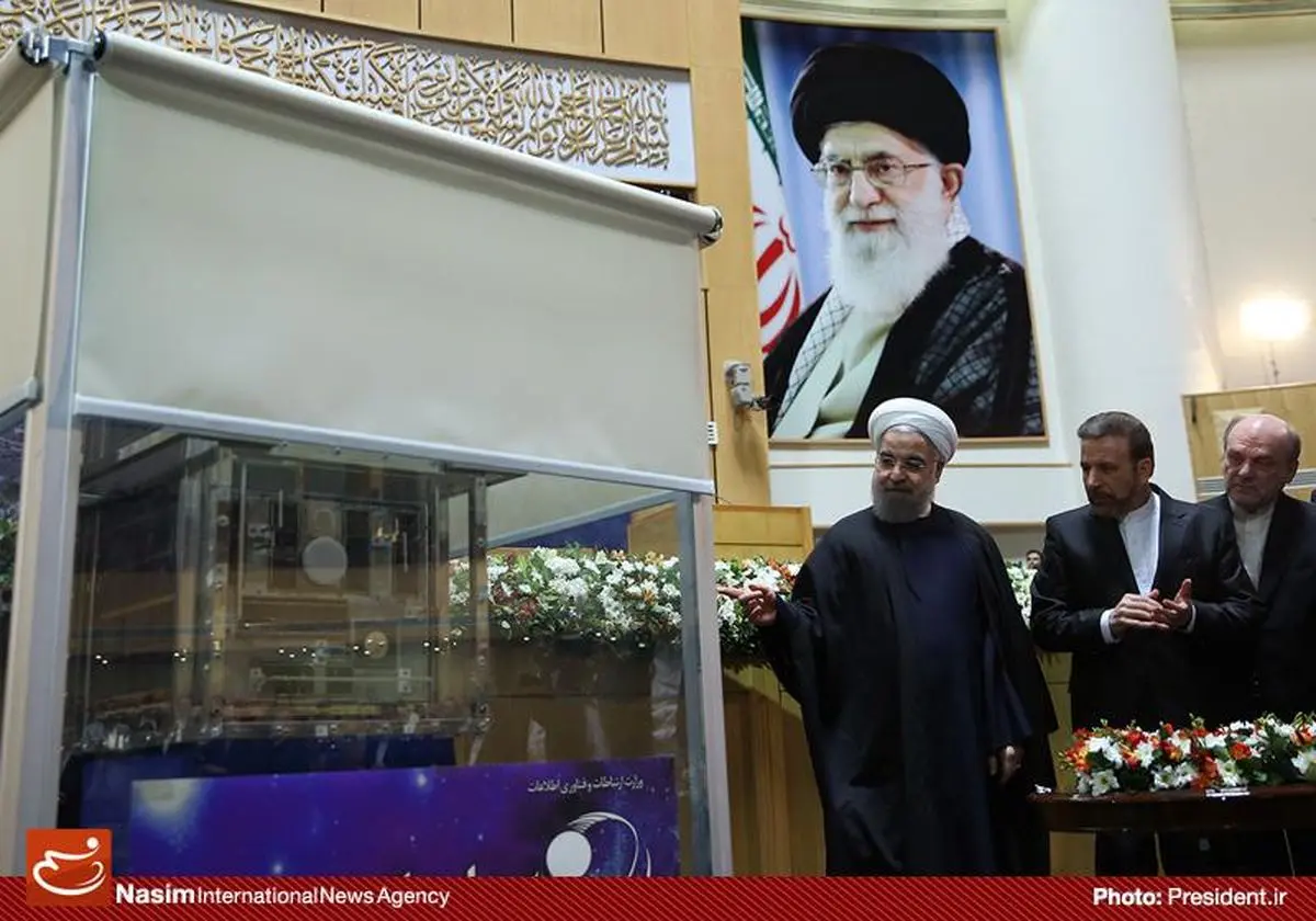 مراسم روز ملی فناوری فضایی با حضور رئیس جمهور