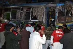 بر اثر انفجار بمب در کویته پاکستان ۹ نفر کشته شدند