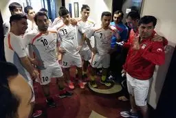 فوتسالیست‌ها در هتل تمرین کردند + عکس