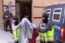 دستگیری هفت مظنون تروریستی توسط پلیس اسپانیا