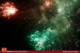 نورافشانی مناطق ۲۲ گانه پایتخت در شب ۲۲ بهمن