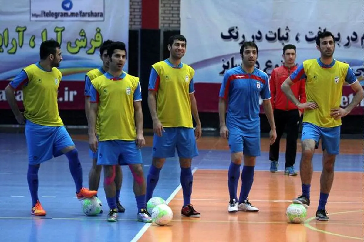 اولین جلسه تمرینی ملی‌پوشان فوتسال برگزار می‌شود