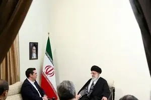 دیدار نخست وزیر یونان با رهبر معظم انقلاب