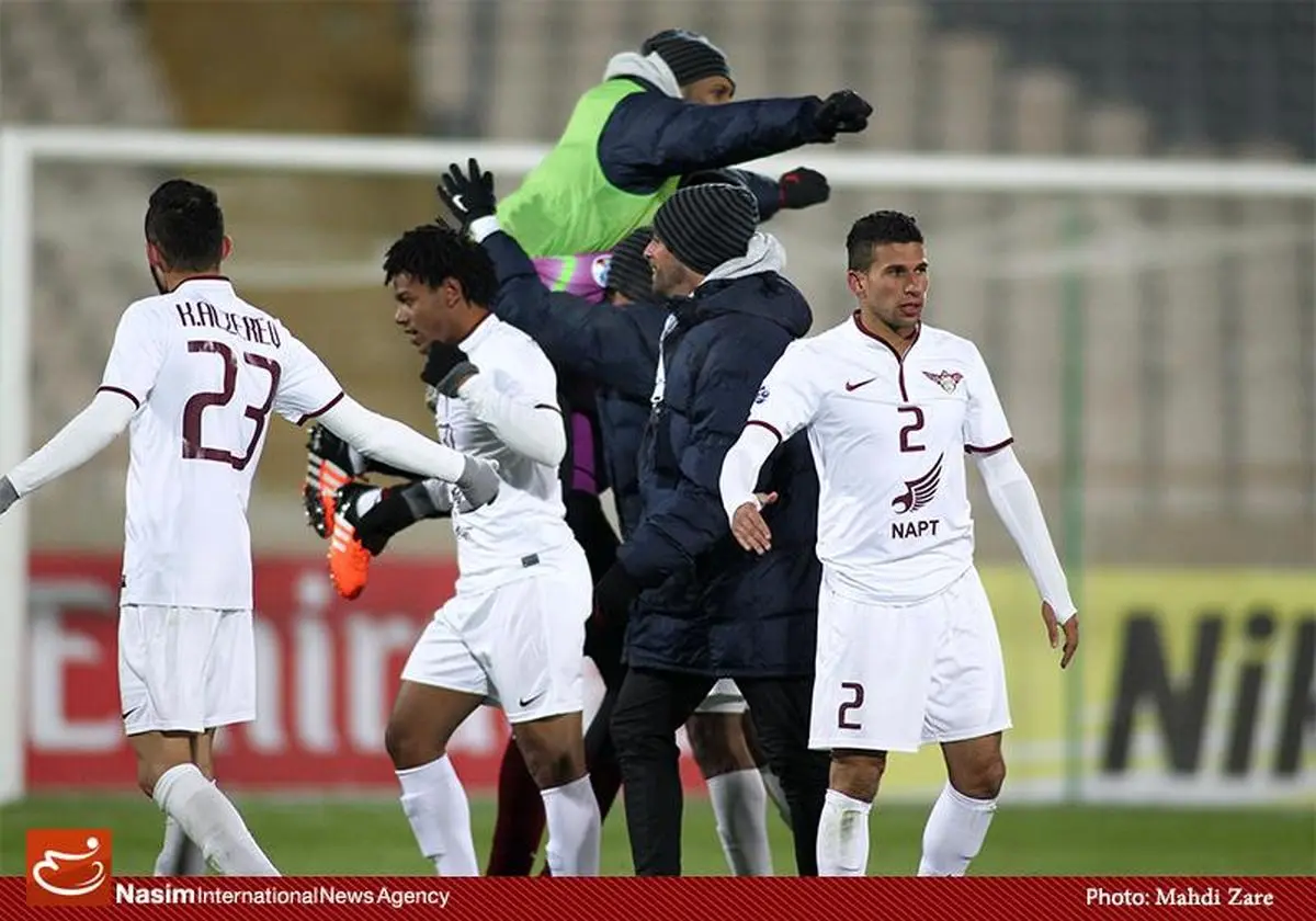 دیدار تیم های نفت تهران و الجیش قطر