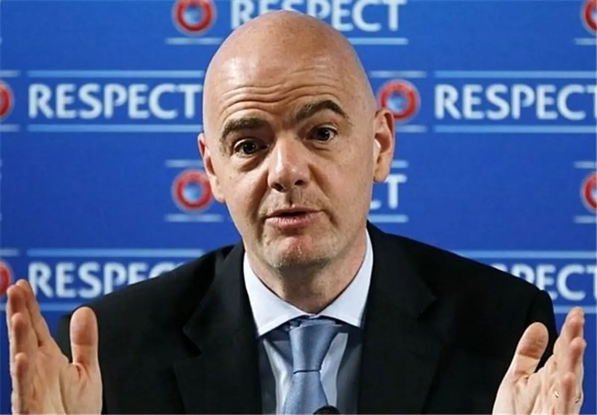 اینفانتینو، نامزد انتخابات فیفا وارد ایران شد