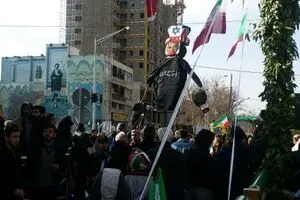 حاشیه های راهپیمایی ۲۲ بهمن