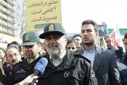 مردم همیشه مدافع نظام و انقلاب هستند/ تلاش پلیس در راستای برگزاری هرچه باشکوه تر راهپیمایی