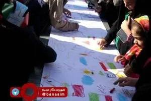 راهپیمایی مردم یزد در سالگرد پیروزی انقلاب اسلامی ایران