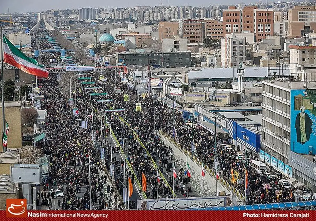 راهپیمایی ۲۲ بهمن در تهران