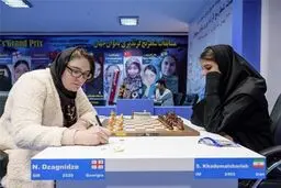 تساوی خادم‌الشریعه مقابل نفر هشتم رنکینگ جهان
