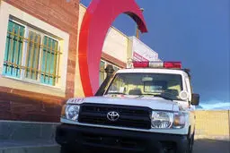اهدای ۱۰ دستگاه آمبولانس هلال‌احمر ایران به جمعیت فلسطین