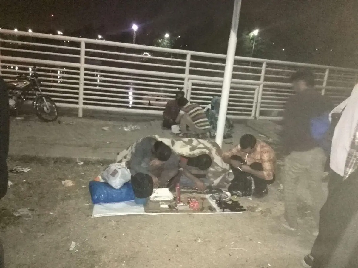 سه کارتن خواب از اوردوز فوت کردند، نه سرما