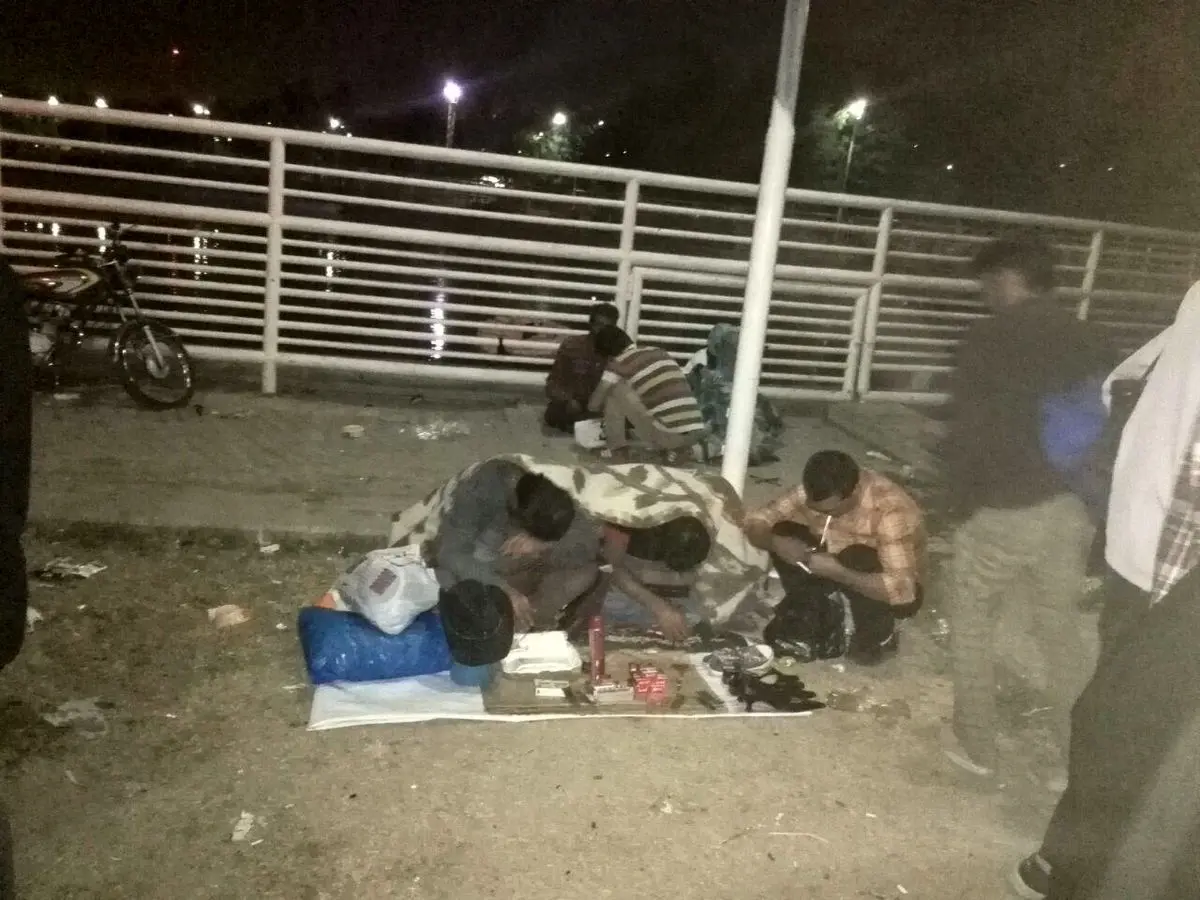 سه کارتن خواب از اوردوز فوت کردند، نه سرما