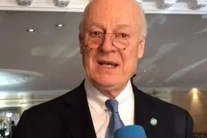 دی‌میستورا: مذاکرات صلح سوریه 