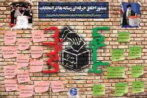 منشور اخلاق حرفه ای رسانه ها در انتخابات