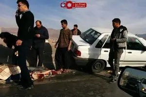 تصادف منجر به فوت در جاده رودهن