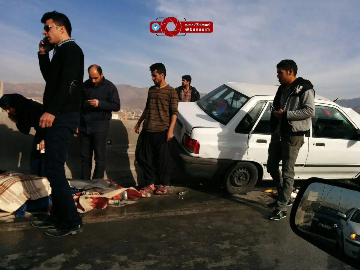 تصادف منجر به فوت در جاده رودهن