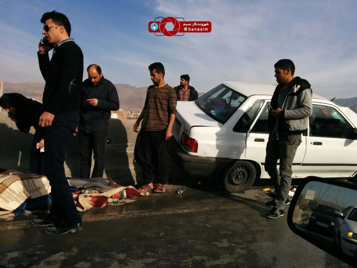 تصادف منجر به فوت در جاده رودهن