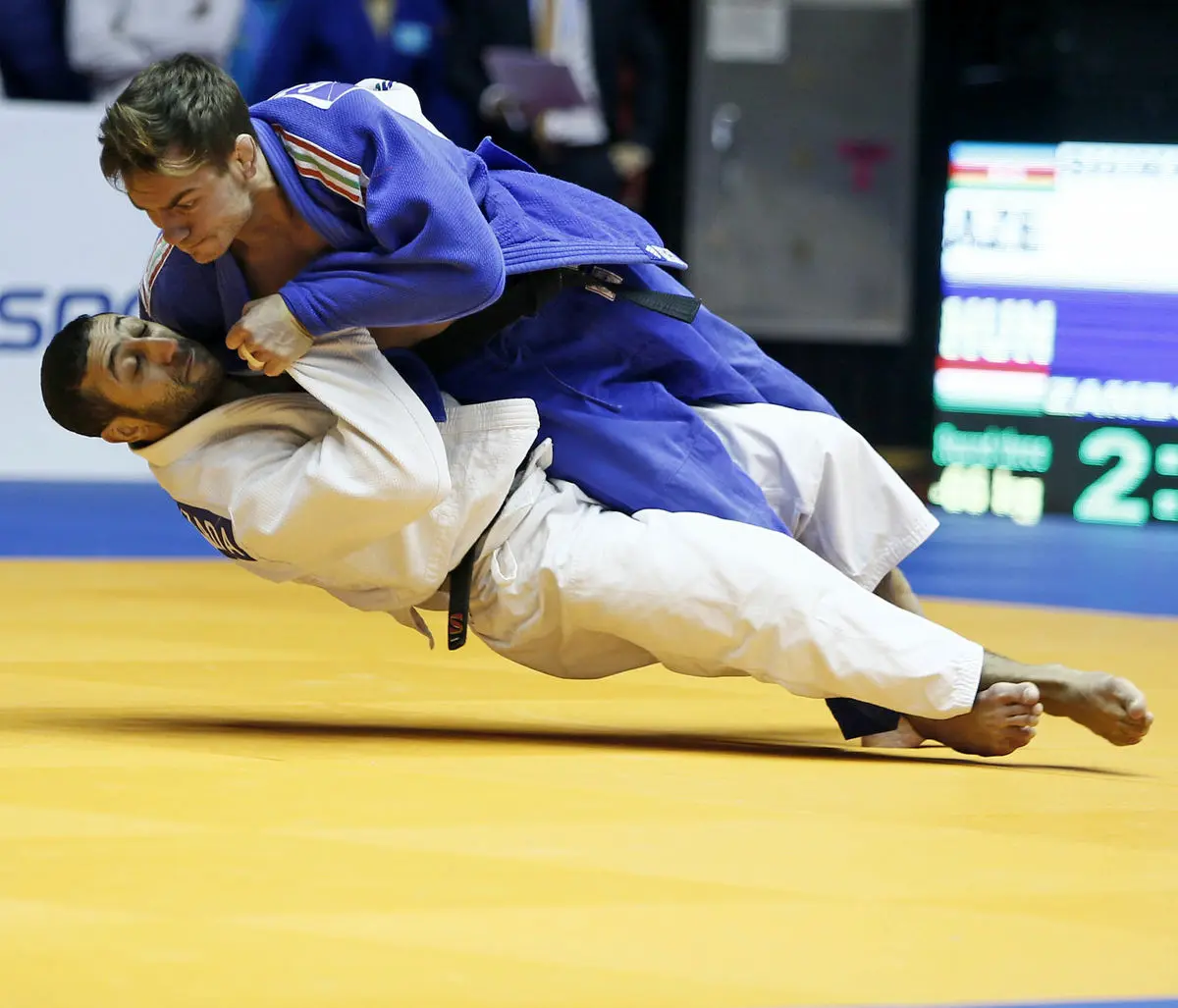 مسابقات انتخابی تیم ملی جودو بزرگسالان کشور برگزار شد