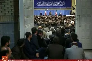 هزاران نفر از مردم آذربایجان شرقی با رهبر انقلاب دیدار می‌کنند