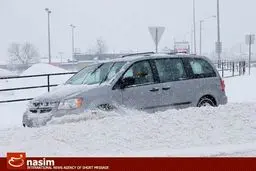 برف بی سابقه در اوتاوا کانادا