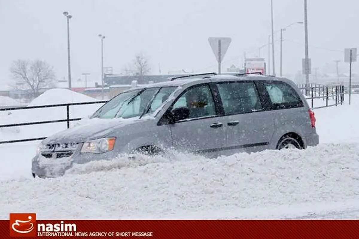 برف بی سابقه در اوتاوا کانادا