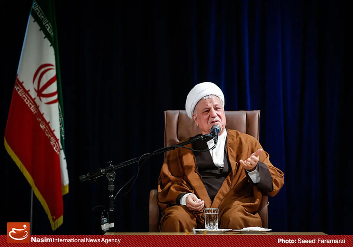 هاشمی رفسنجانی: تقصیر خودمان بود که تحریم‌ها را پذیرفتیم