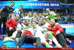 قهرمانی تیم ملی فوتسال